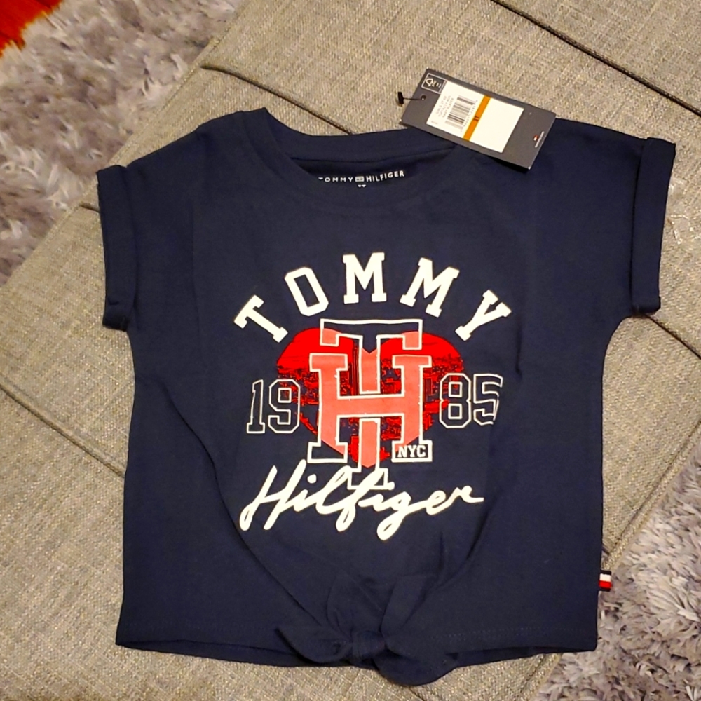 Girls Tommy Hilfiger Heart Shirt